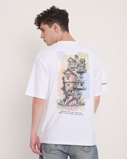 Urban Nature - White (Oversized T-shirt)